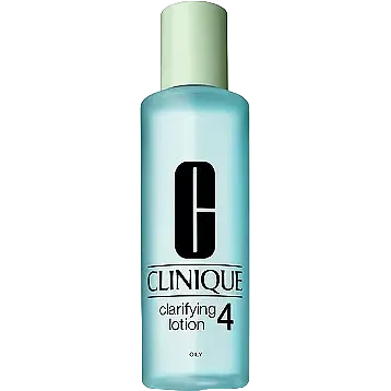 Clinique Clarifying Lotion 4 exfoliating toner with salicylic acid and witch hazel for oily skin