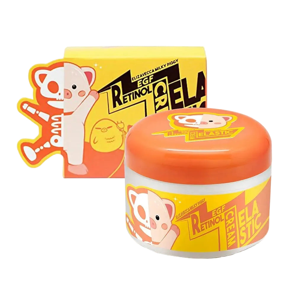 Elizavecca Milky Piggy EGF Elastic Retinol Cream anti-aging night cream with retinol and swiftlet nest extract
