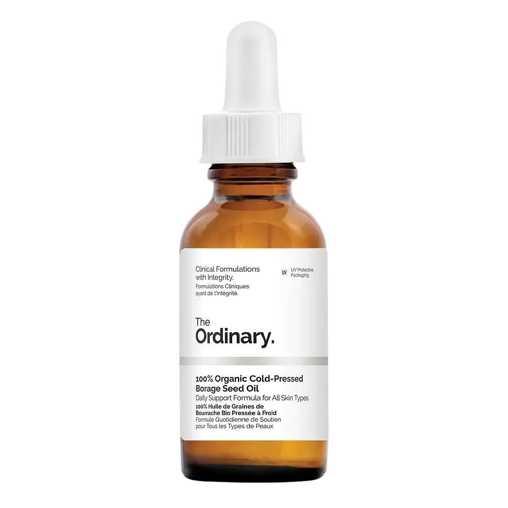The Ordinary 100% Organic Cold-Pressed Borage Seed Oil for dry and irritated skin nourishment