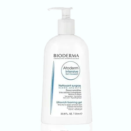 Bioderma Atoderm Intensive Gel Moussant ultra-soothing foaming cleanser for very dry and atopic skin