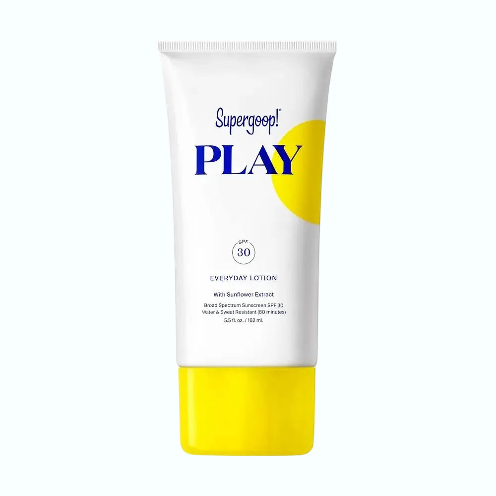 Supergoop! PLAY Everyday Lotion SPF 30 sunscreen for body and face with broad spectrum protection