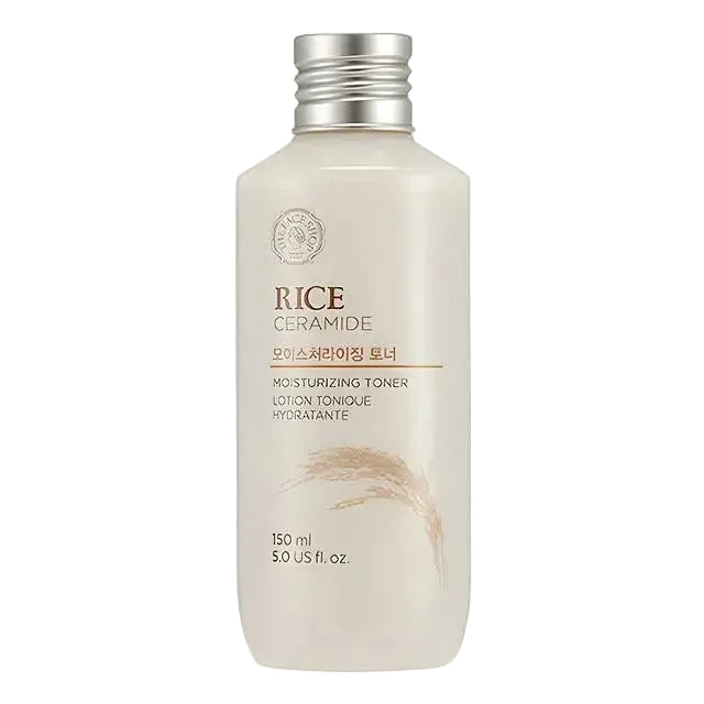 The Face Shop Rice & Ceramide Moisturizing Toner for hydration and skin barrier repair