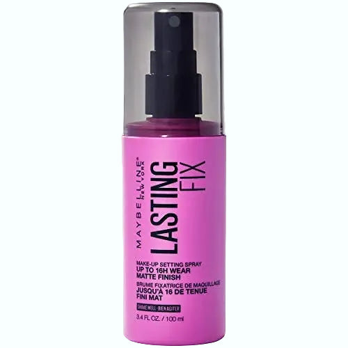 Maybelline Lasting Fix Matte Finish Setting Spray for long-lasting makeup with matte finish up to 16 hours