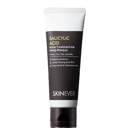 Skinever Salicylic Acid Acne Treatment Ice Sleep Masque for acne-prone skin overnight clearing