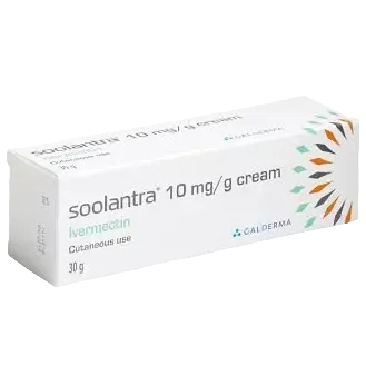 Galderma Soolantra Cream prescription treatment for rosacea with ivermectin 1%