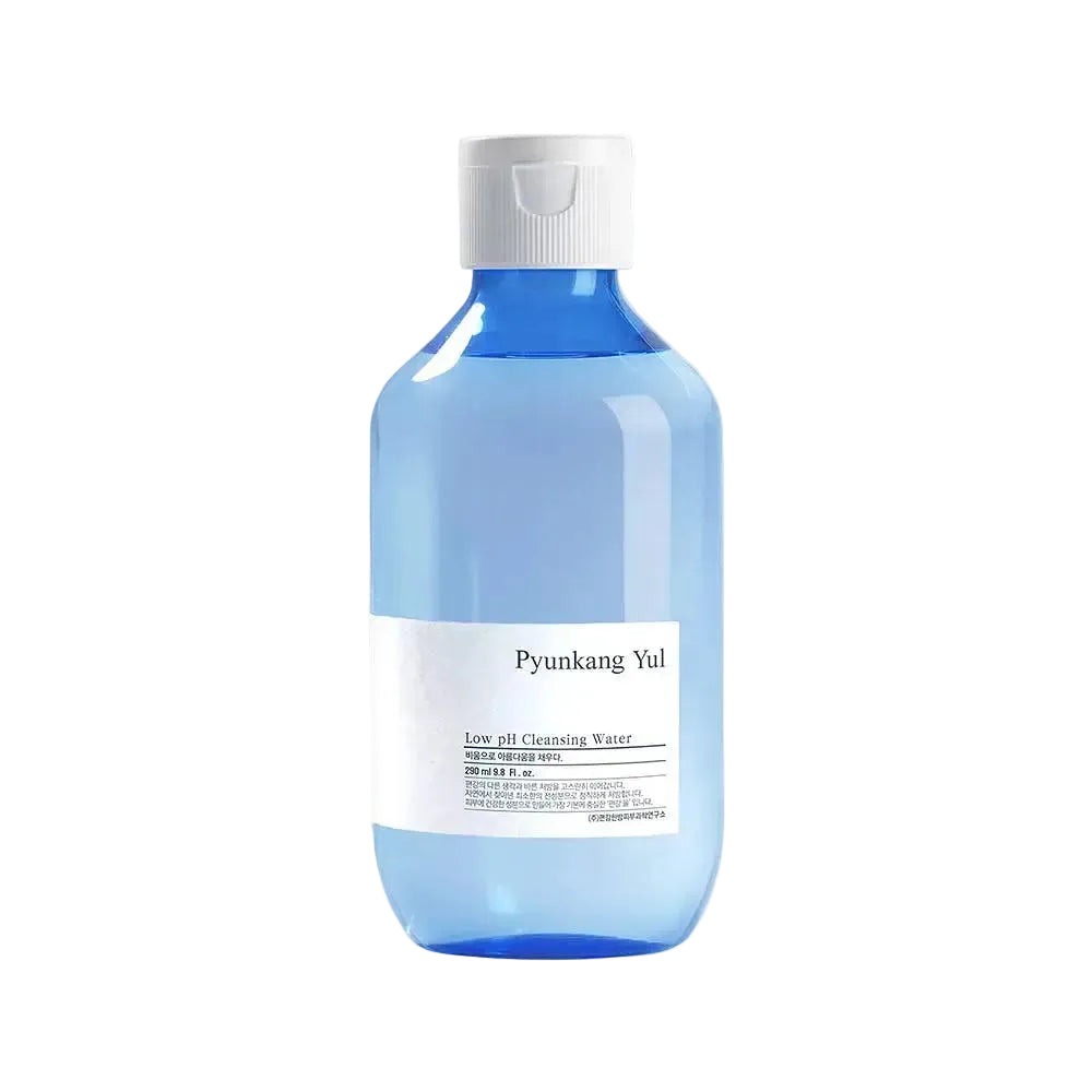 Pyunkang Yul Low pH Cleansing Water for gentle makeup removal and sensitive skin hydration