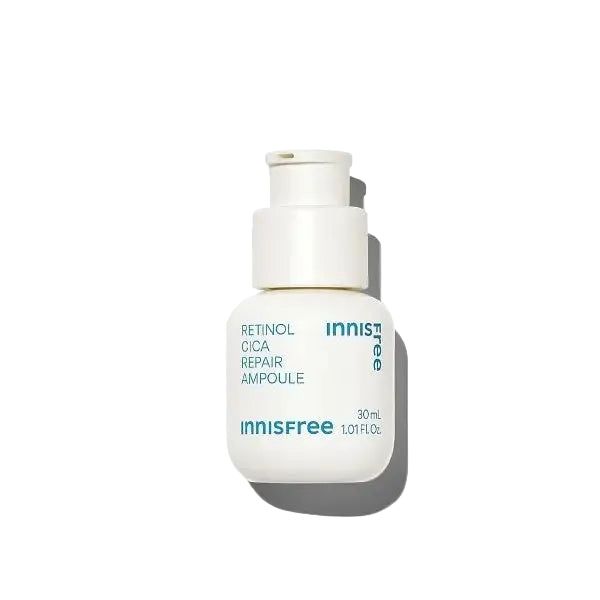 innisfree Retinol Cica Repair Ampoule for anti-aging, acne-prone and sensitive skin