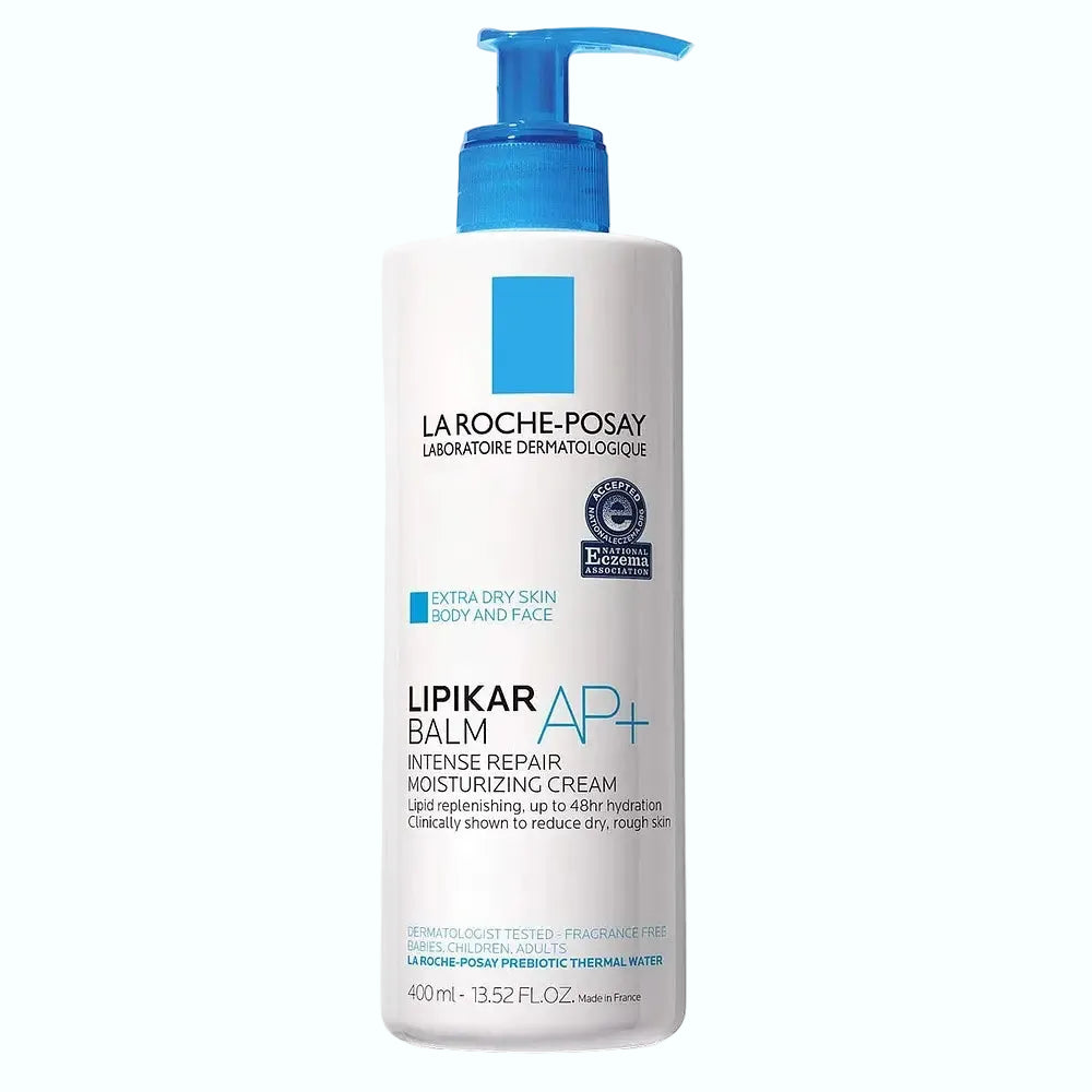 La Roche-Posay Lipikar Balm AP+ for dry and eczema-prone skin with niacinamide and shea butter