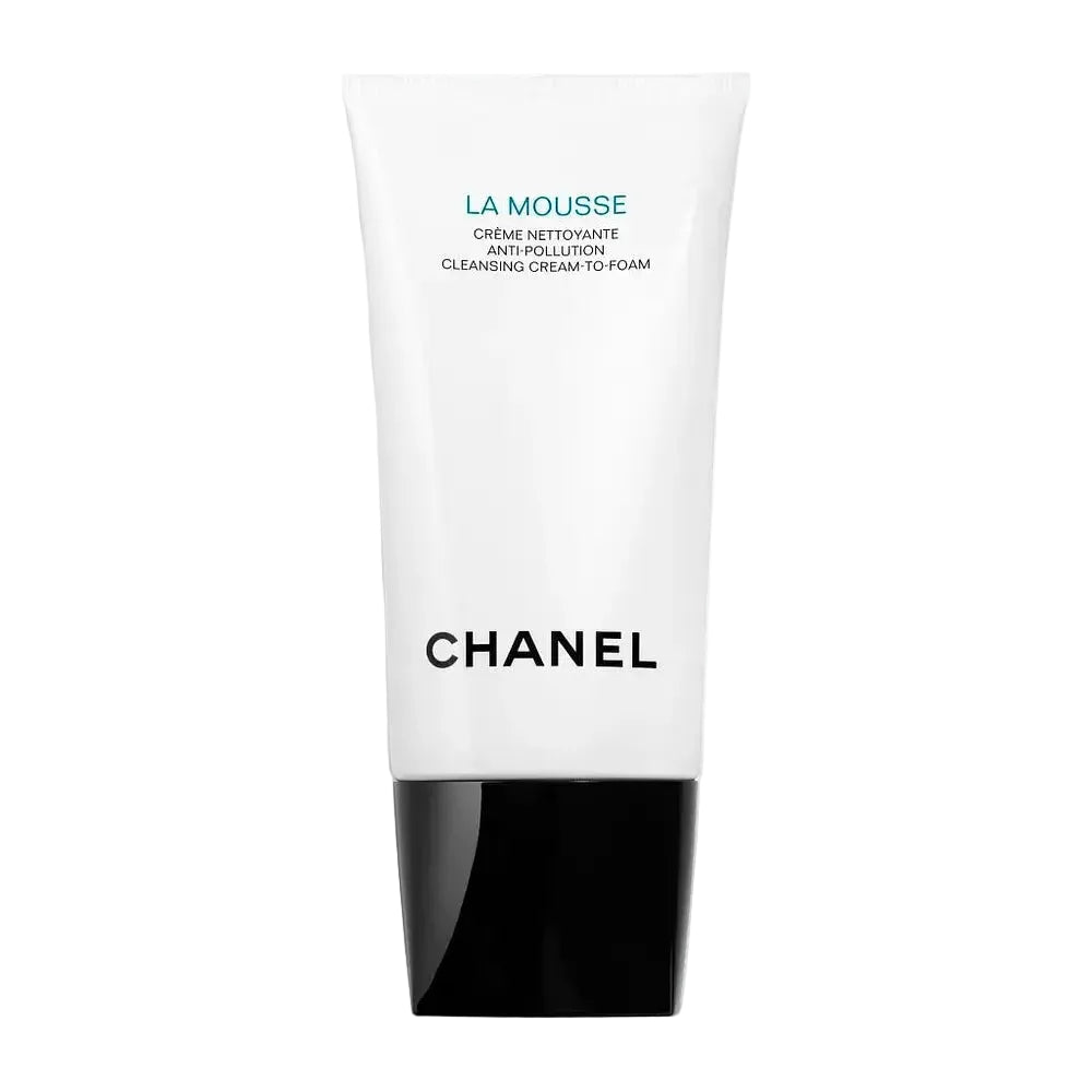 Chanel La Mousse Anti-Pollution Cleansing Cream-to-Foam for deep cleansing and purifying skin