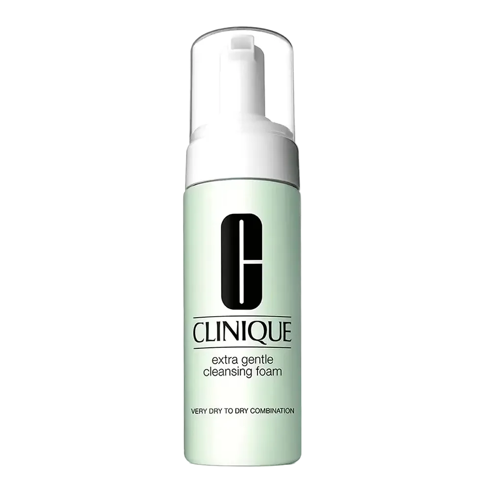 Clinique Extra Gentle Cleansing Foam for sensitive and dry skin gentle cleansing