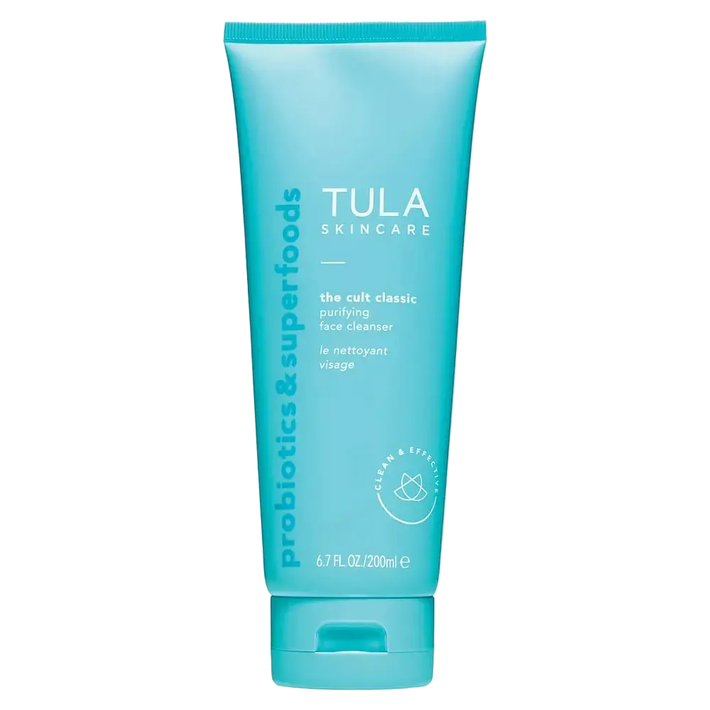 TULA Cult Classic Purifying Face Cleanser with probiotics for gentle cleansing and balanced skin