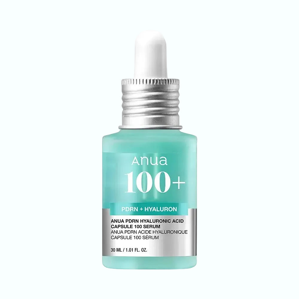 Anua PDRN Hyaluronic Capsule 100 Serum for deep hydration and skin repair with collagen