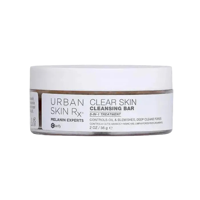 Urban Skin Rx Clear Skin Cleansing Bar 3-in-1 cleanser for oily and acne-prone skin