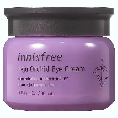 innisfree Jeju Orchid Eye Cream for anti-aging and firming around the eyes