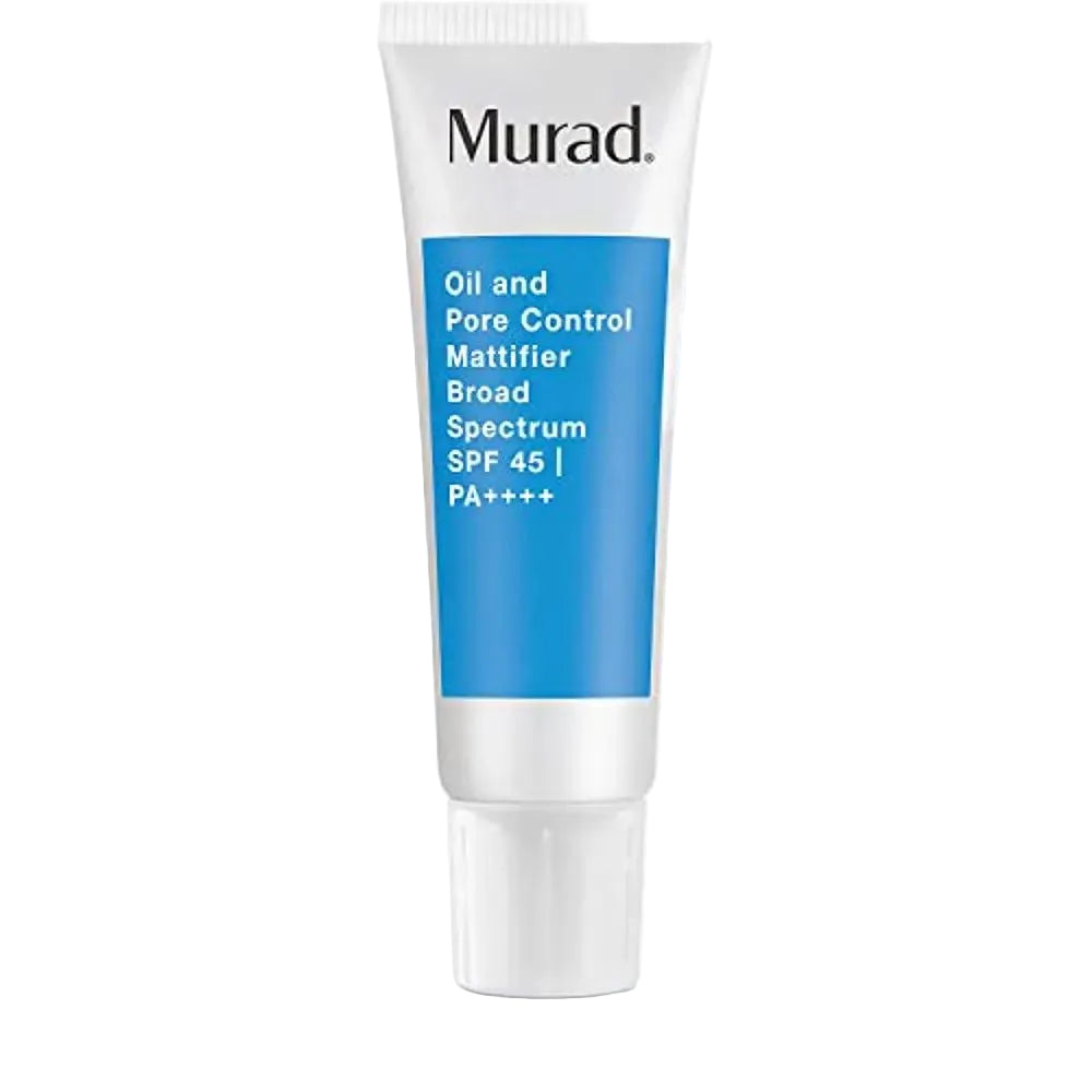 Murad Oil and Pore Control Mattifier SPF 45 PA++++ for oily acne-prone skin and pore control