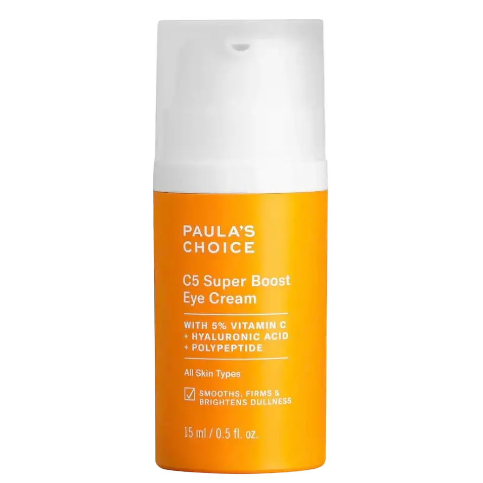 Paula's Choice C5 Super Boost Eye Cream with 5% Vitamin C for dark circles and brightening
