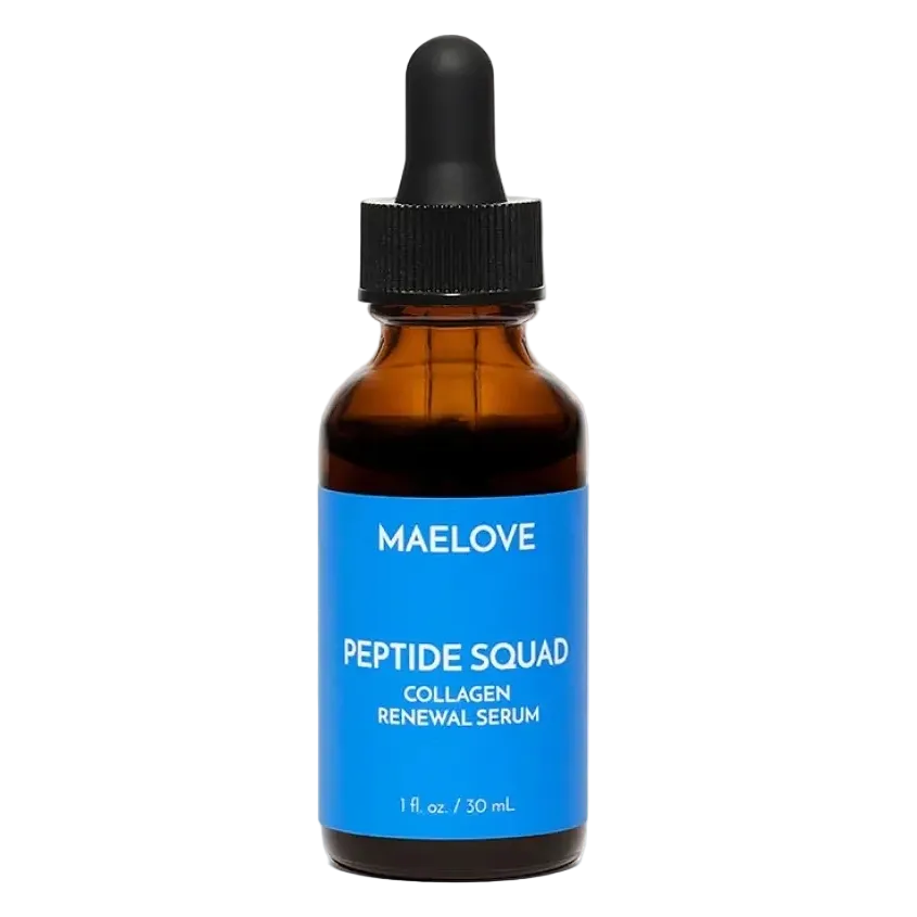 Maelove Peptide Squad Collagen Renewal Serum with copper peptides for firming and anti-aging