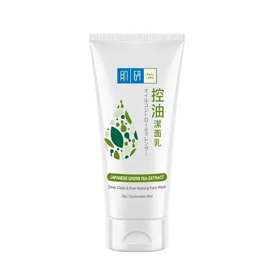 Hada Labo Deep Clean & Pore Refining Face Wash for oily skin pore control