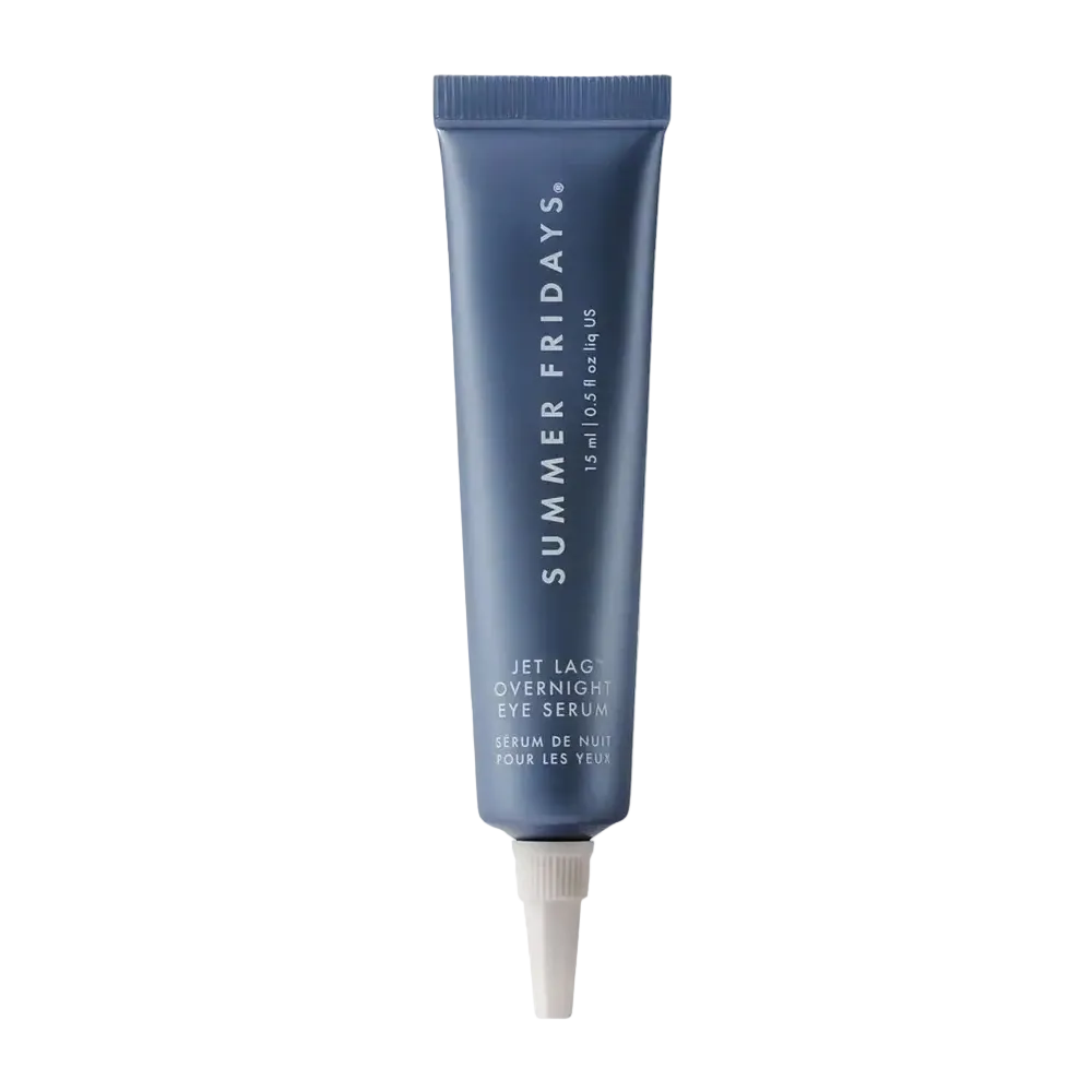 Summer Fridays Jet Lag Overnight Eye Serum with retinol and ceramides for fine lines and hydration