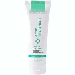Hanasui Acne Treatment Gentle Cleanser for acne-prone and oily skin with salicylic acid
