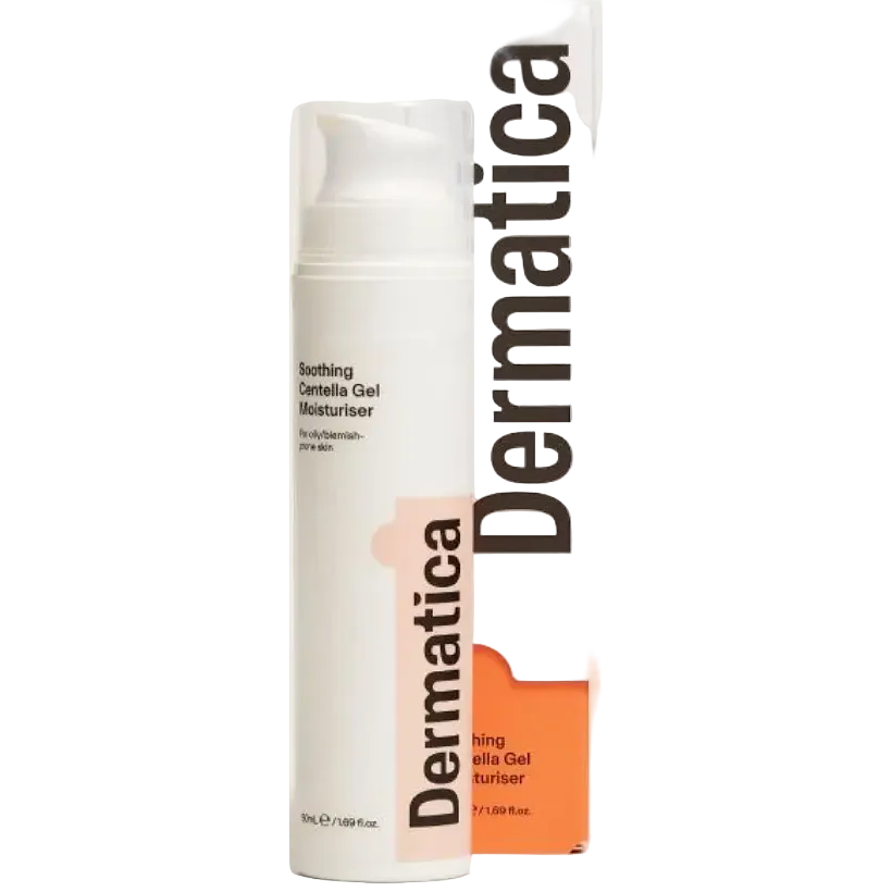 Dermatica Soothing Centella Gel Moisturiser for oily and blemish-prone skin barrier repair