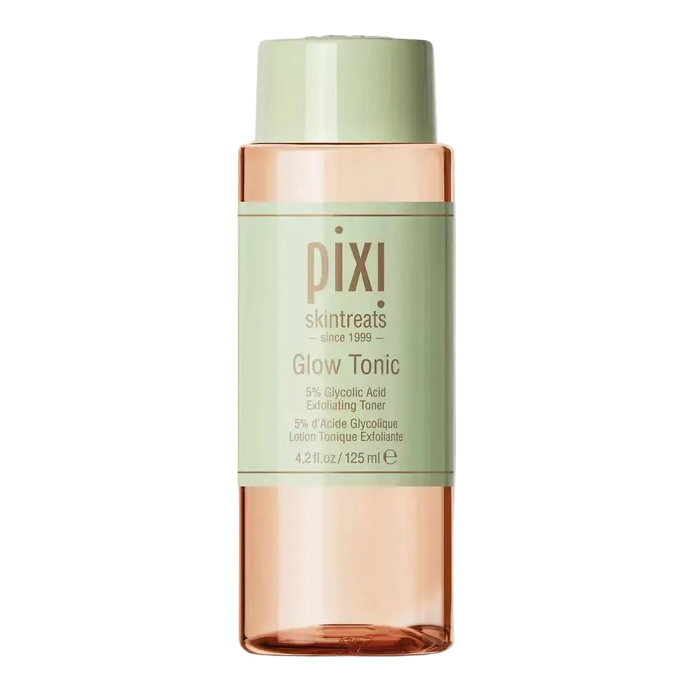 Pixi Beauty Glow Tonic with 5% glycolic acid for exfoliation and radiant glowing skin