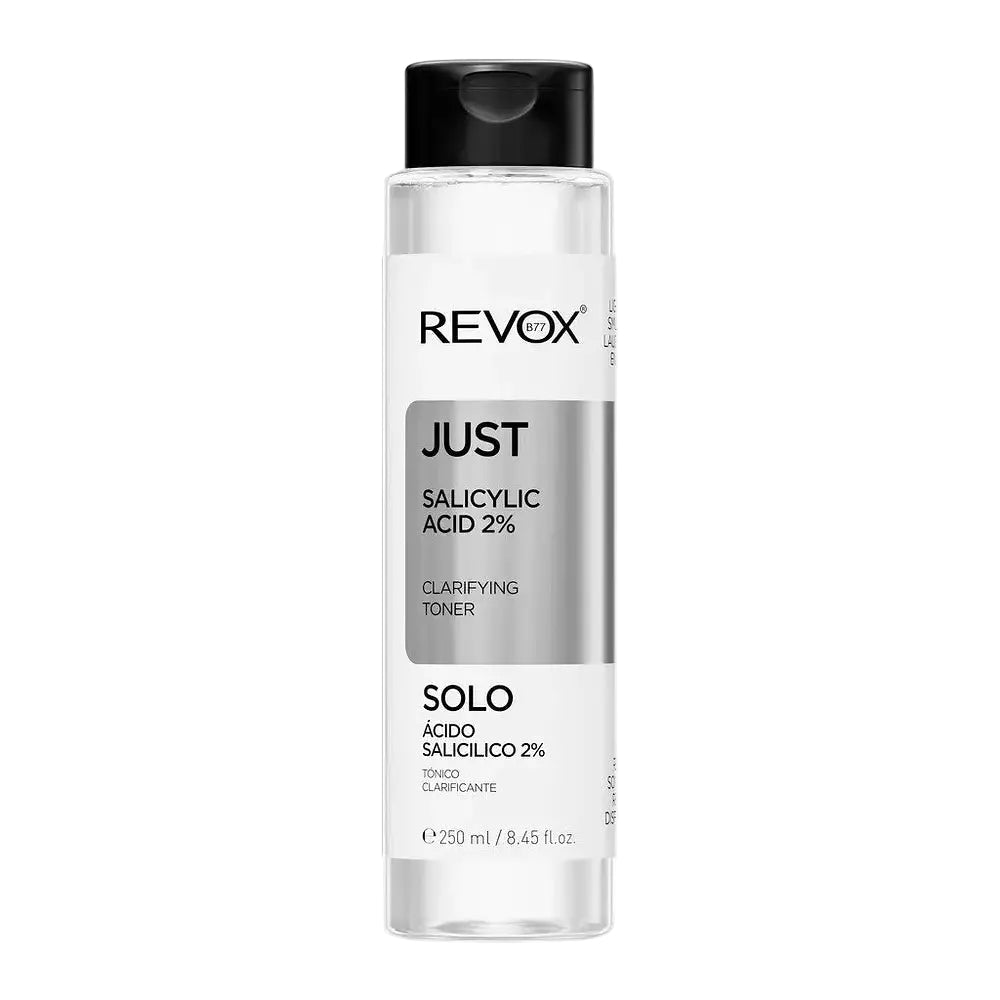 REVOX B77 Salicylic Acid 2% Toner for acne-prone and oily skin exfoliation and pore cleansing