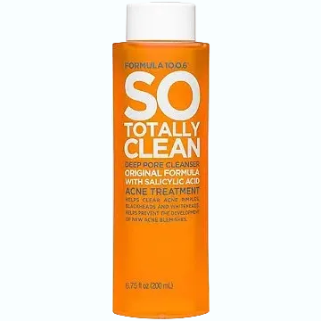 Formula 10.0.6 So Totally Clean Deep Pore Cleanser with salicylic acid for acne-prone and oily skin