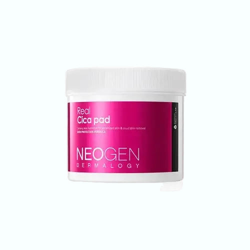Neogen Dermalogy Real Cica Pad for soothing and exfoliating sensitive skin with centella asiatica