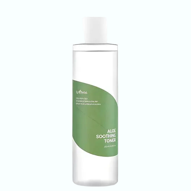 Isntree Aloe Soothing Toner for hydration and calming sensitive skin with 80% aloe vera