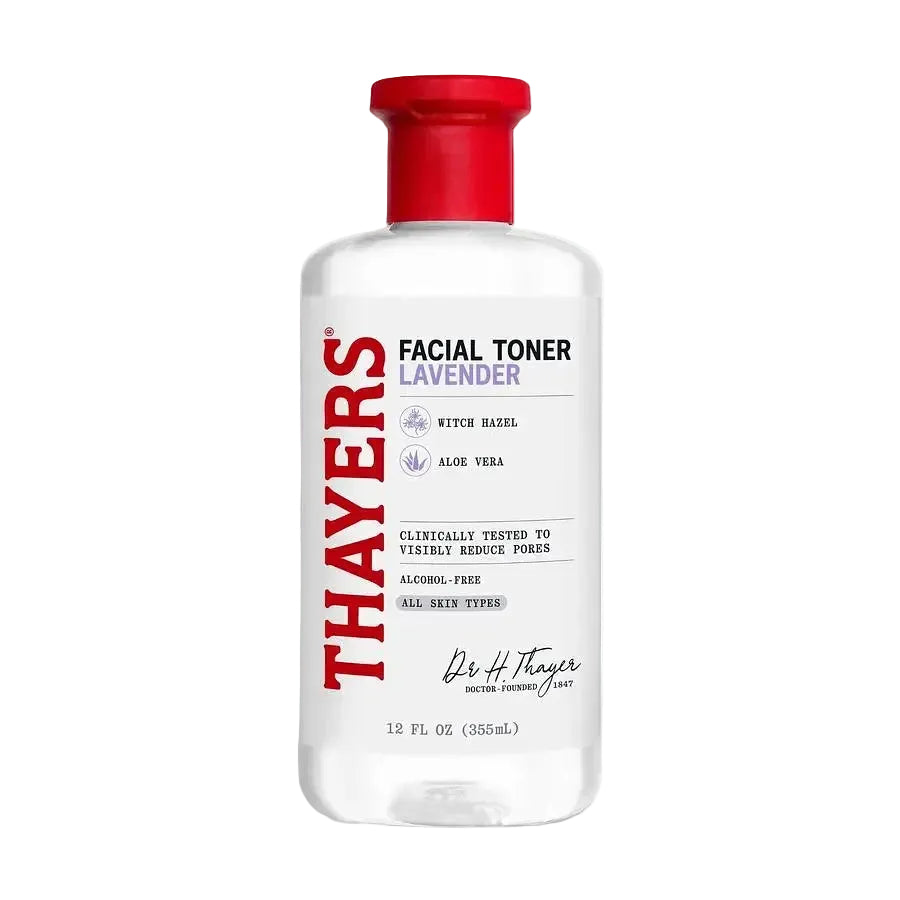 Thayers Witch Hazel Facial Toner alcohol-free with aloe vera for hydration and soothing