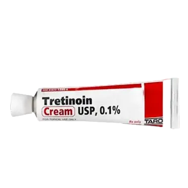 Taro 0.05% Tretinoin Cream prescription retinoid for acne treatment and anti-aging