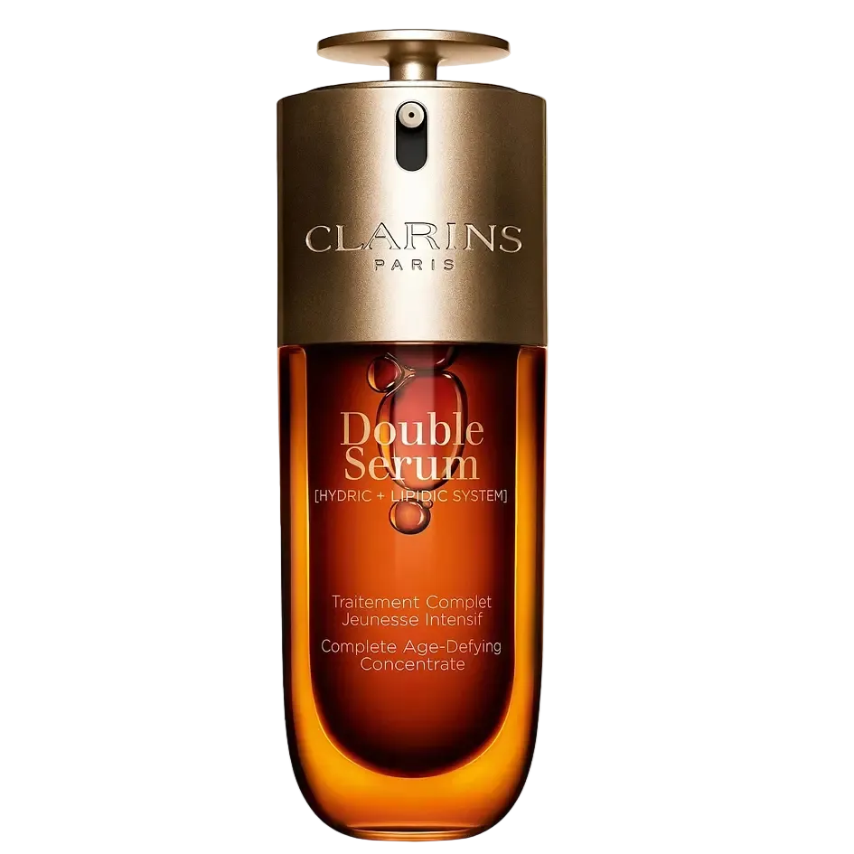 Clarins Double Serum anti-aging concentrate for firming and radiance boosting