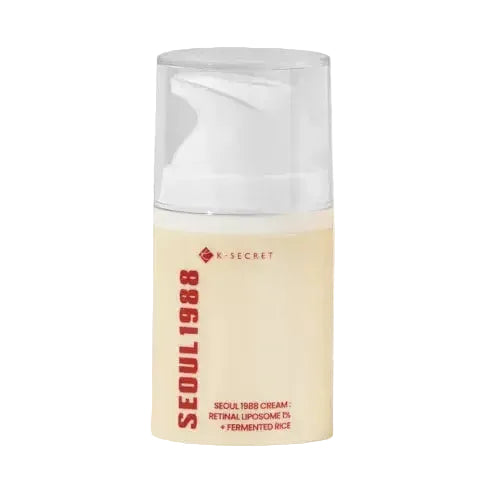 K-SECRET Seoul 1988 Retinal Cream with 1% liposome retinal and fermented rice for anti-aging