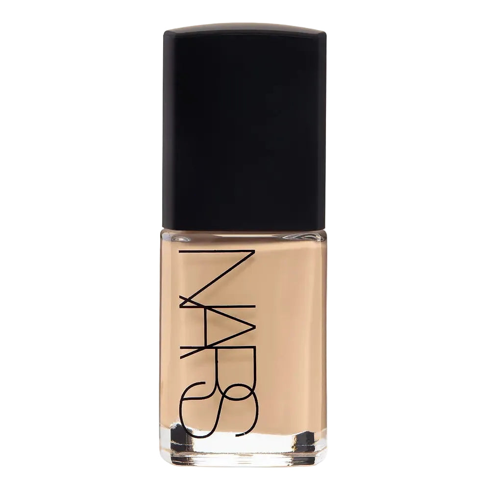 NARS Sheer Glow Foundation with buildable coverage for natural radiant finish and even skin tone