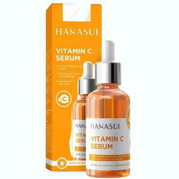 Hanasui Vitamin C Serum for brightening and anti-aging with antioxidant protection