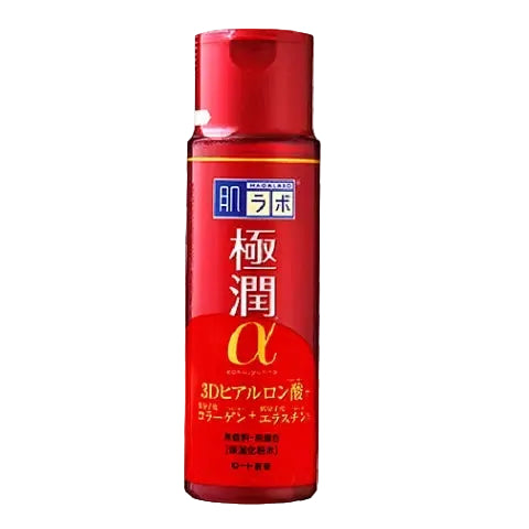 Hada Labo Goku-jyun Alpha Lotion anti-aging hydrating treatment with hyaluronic acid and peptides