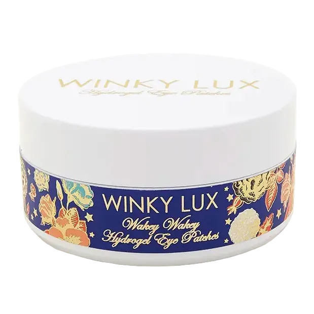 Winky Lux Wakey Wakey Hydrogel Under Eye Patches for puffiness, dark circles and brightening