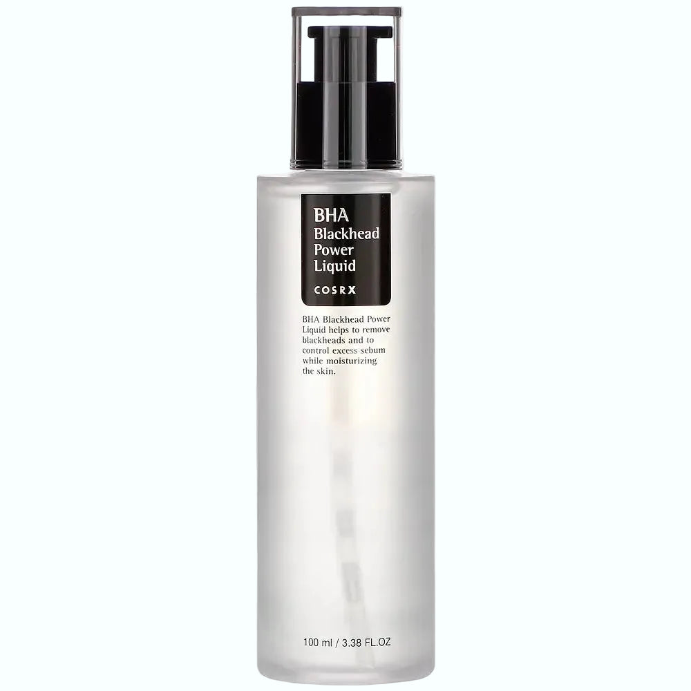 COSRX BHA Blackhead Power Liquid with salicylic acid for pore care and blackhead removal