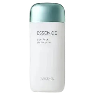 MISSHA All Around Safe Block Essence Sun Milk SPF50+ broad-spectrum UV protection
