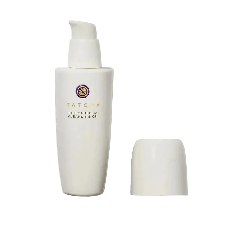 Tatcha The Camellia Cleansing Oil 2-in-1 makeup remover and cleanser for gentle hydration