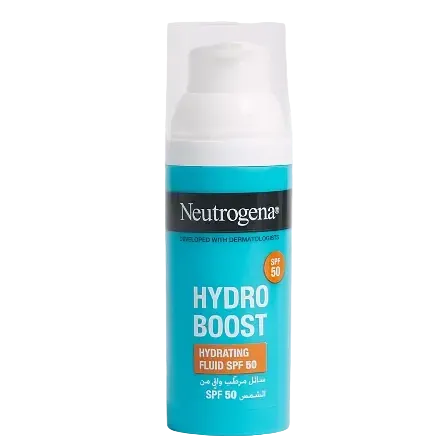 Neutrogena Hydro Boost Hydrating Fluid SPF 50 for sun protection and hydration
