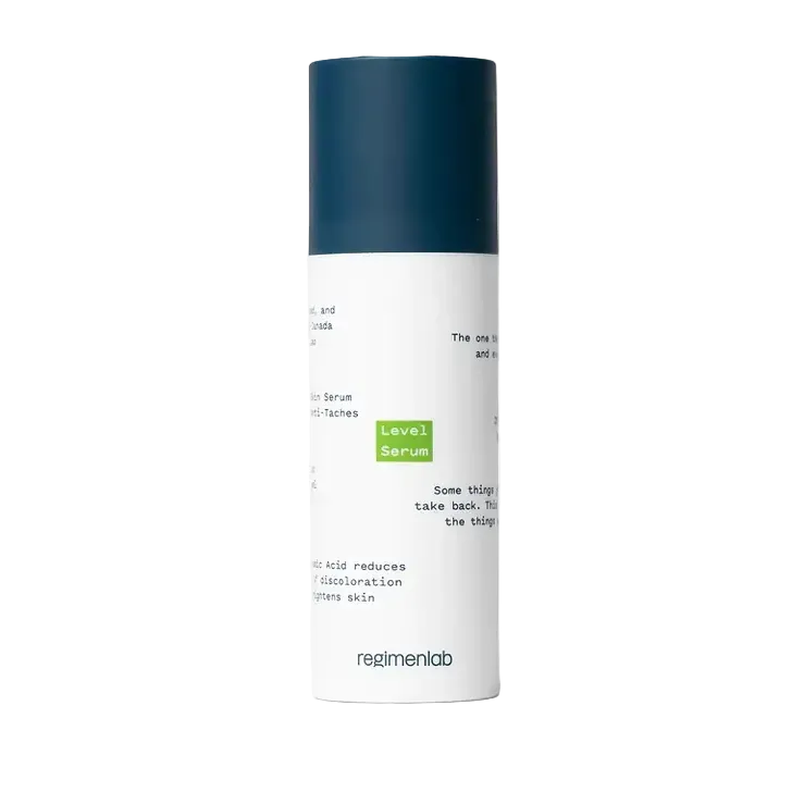 Regimen Lab Level Serum brightening hyperpigmentation treatment with niacinamide and tranexamic acid