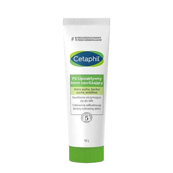 Cetaphil PS Lipoactive Moisturizing Cream for very dry and sensitive skin barrier repair