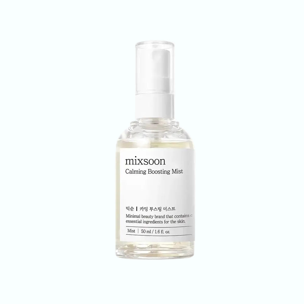 mixsoon Calming Boosting Mist for sensitive skin hydration and soothing relief