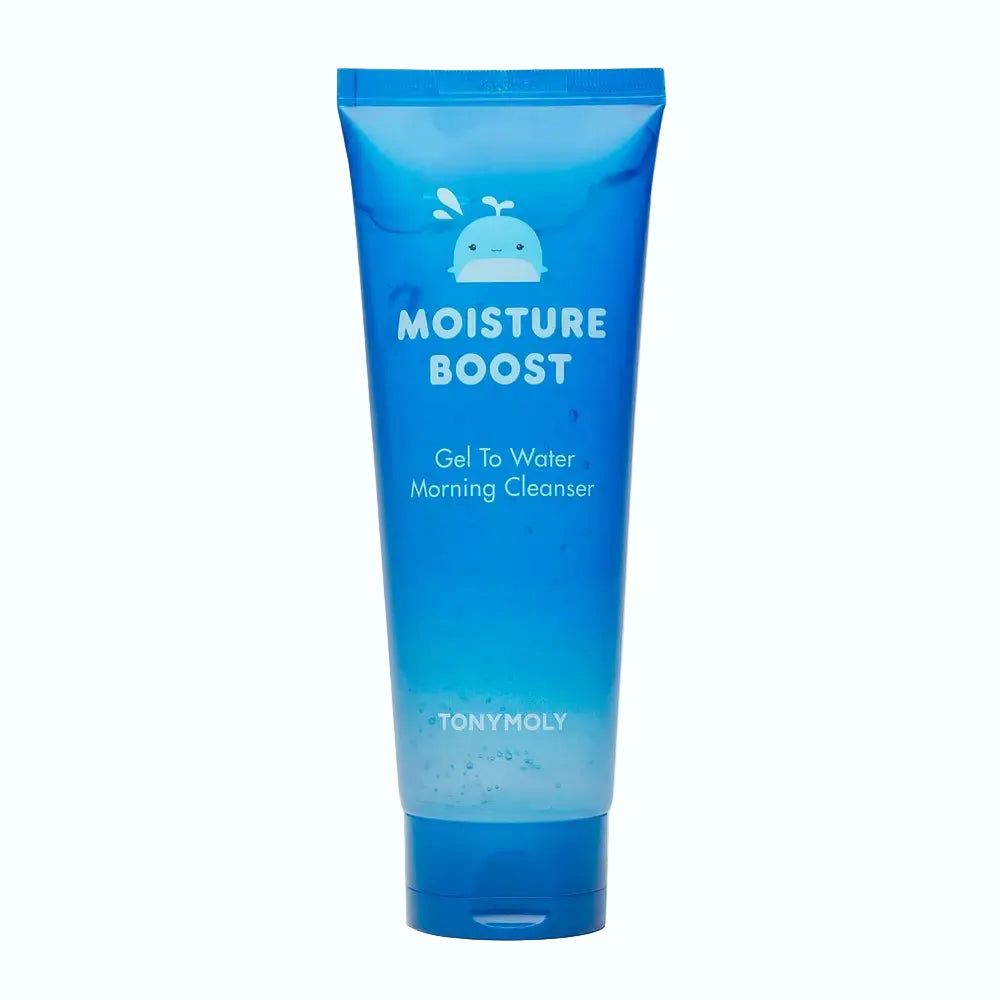 TONYMOLY Moisture Boost Gel To Water Morning Cleanser with Centella for hydration and gentle cleansing