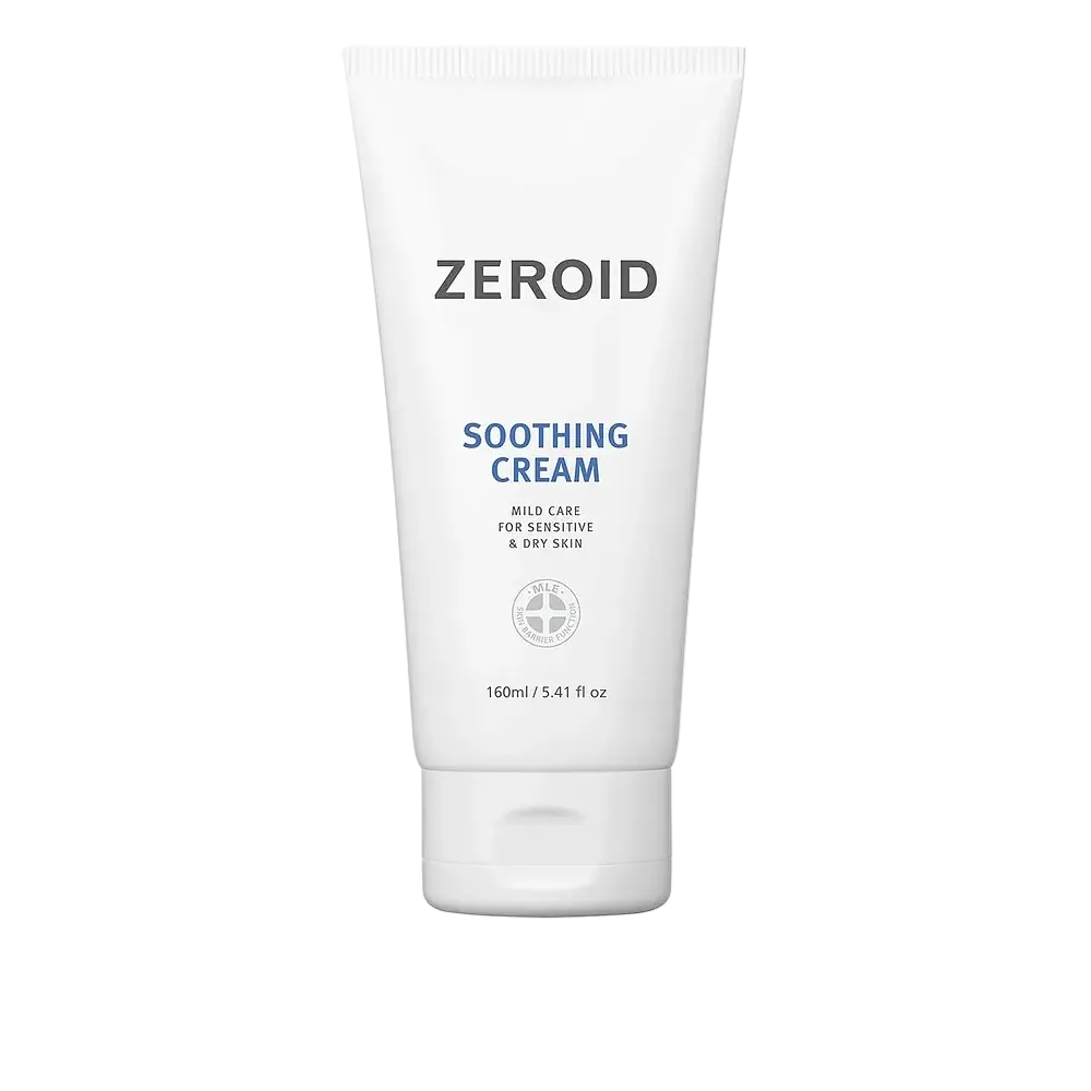 Zeroid Soothing Cream for sensitive and dry skin barrier repair and hydration