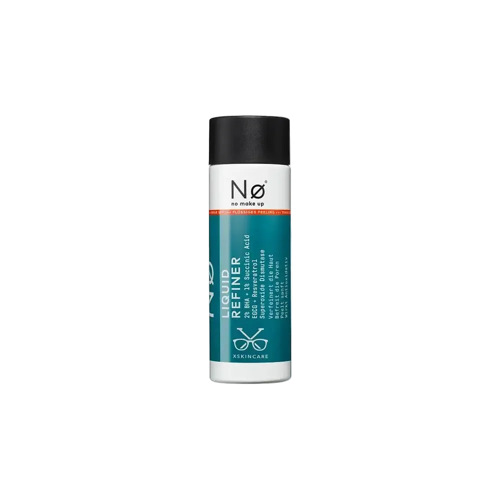 Nø Cosmetics Liquid Refiner BHA exfoliating toner for pore refinement and skin clarity