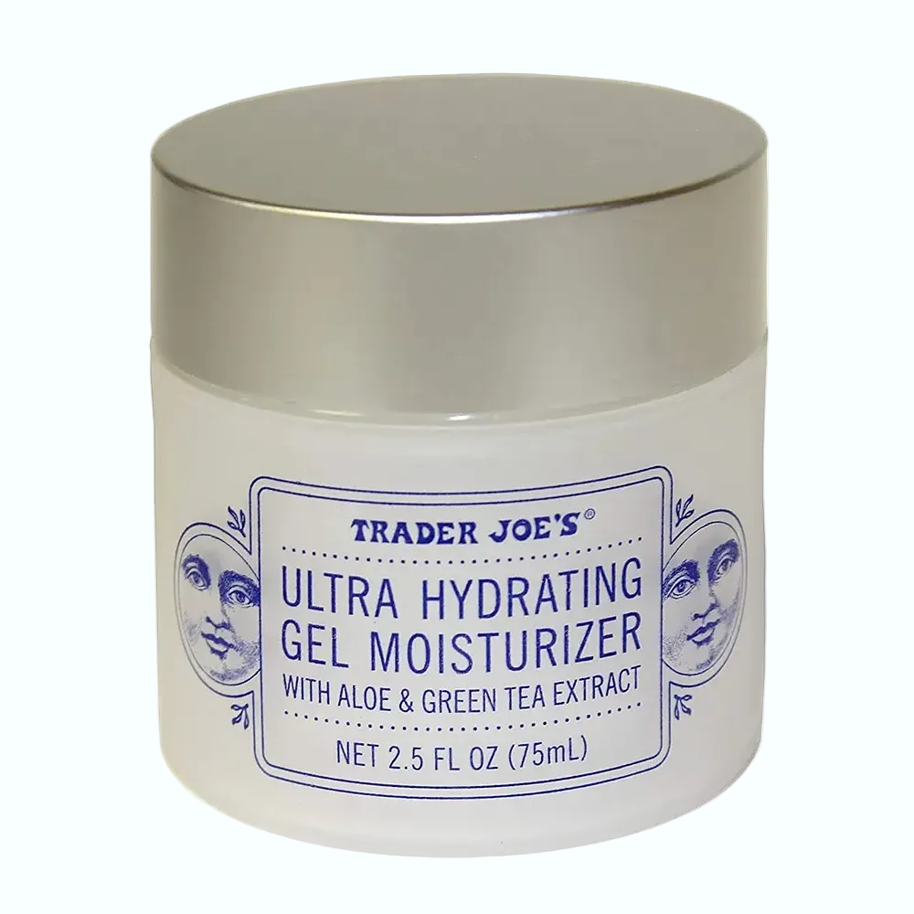 Trader Joe's Ultra Hydrating Gel Moisturizer with aloe and green tea for lightweight hydration