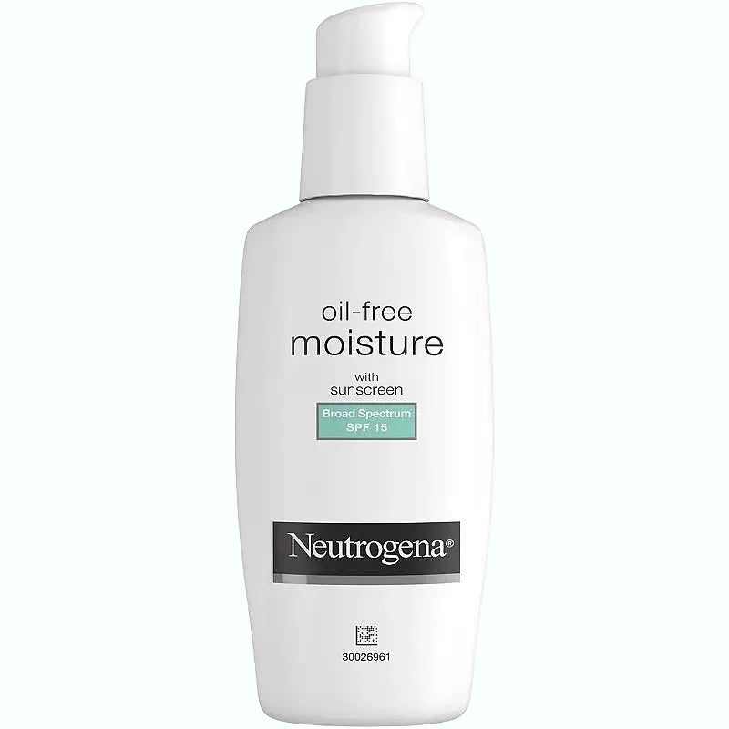 Neutrogena Oil Free Moisture SPF 15 lightweight daily moisturizer with sun protection for combination skin